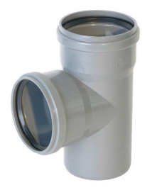 Тройник канализационный 87° Политэк Ф32