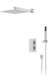 Душевая система для душа DK встраиваемая термостатический матовый белый Bayern.Liszt (DA2515708A04)