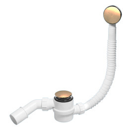 Сифон для ванны автомат античная бронза 1 1/2-40/50 McAlpine MRB11-AB  