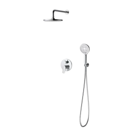 Душевая система для ванны и душа DQ Leipzig встраиваемая хром (DA1765701)