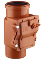Обратный канализационный клапан Solex наружный Ф110