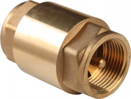 Обратный клапан с металлическим штоком TIM 1/2"